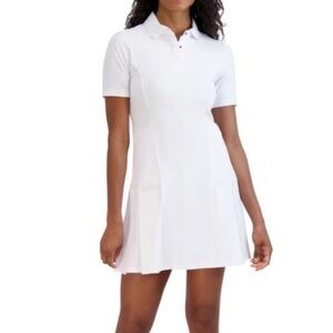 SAGE Collective Volley Stretch Cotton Polo Sport Dress Size L
